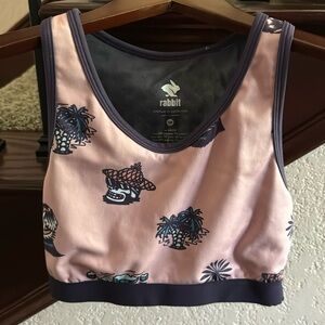 Women's Pink Sports Bra